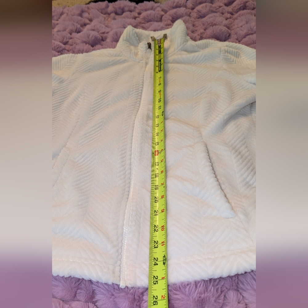 Free2B Butter Fleece Full-Zip Jacket, Creamy White, L  NWOT - Picture 9 of 12